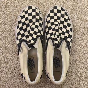 Checkered vans